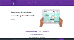 Desktop Screenshot of eliko.fi