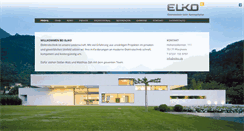 Desktop Screenshot of eliko.de